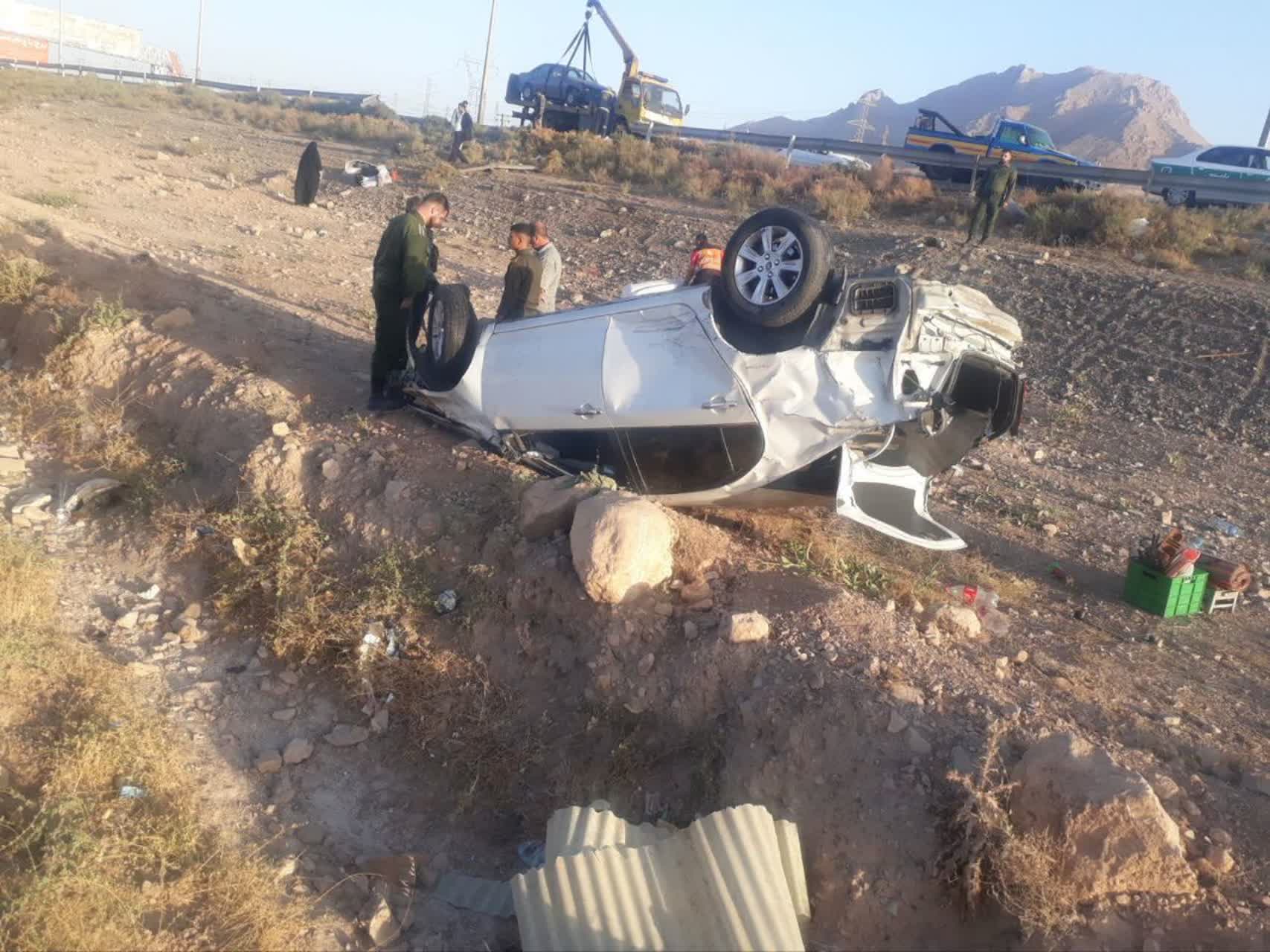تصادف مرگبار در آزادراه قزوین_کرج